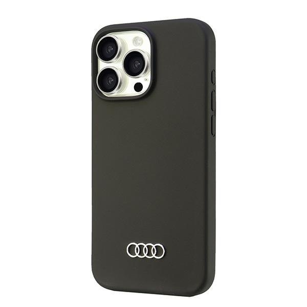 Audi Silicone Case iPhone 16 Pro Max 6.9" czarny/black hardcase